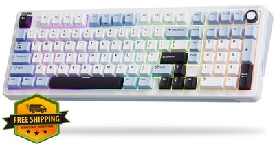 iLovBee B98 Creamy Wireless Mechanical Keyboard w/ Numpad