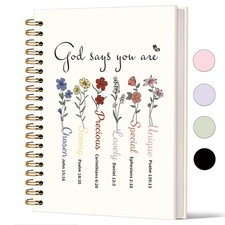 Christian Gifts for Women  Bible Journal Notebook for Women, Prayer Journal In...