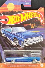 Hot Wheels 2021 '64 Lincoln Continental Convertible Blue HW Convertibles 5/10