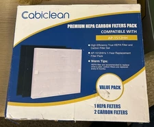 CabiClean For AP-1512HH Replacement Filter With 1 HEPA Filters 2 Carbon FILTERS