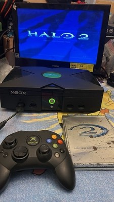 Microsoft Xbox Original OG Console w/ 1 OEM Controller + Power/AV Cables TESTED