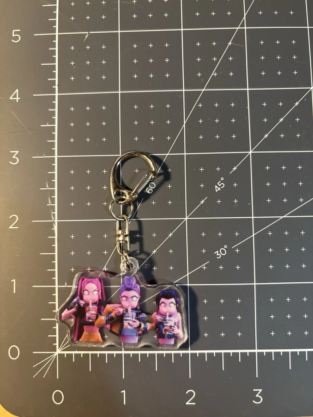 KPop Demon Hunter HUNTR/X Ramen Acrylic Keychain