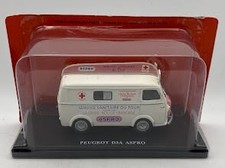 Peugeot D3A ASPRO Hachette 1:43 furgone Diecast