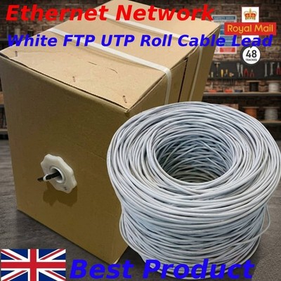 Neu Ethernet Kabel Netzwerk RJ45 Leitung Internet Patch LAN 50-305M RJ45 Cat5e-Cat