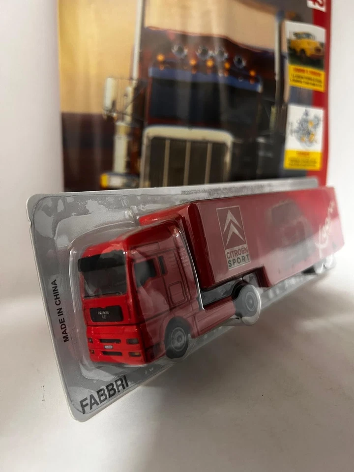 MAN TG-A XXL 1:87 USCITA 43 CITROEN XARA RALLY CAMION DA COLLEZIONE ITALERI - Immagine 2 di 2