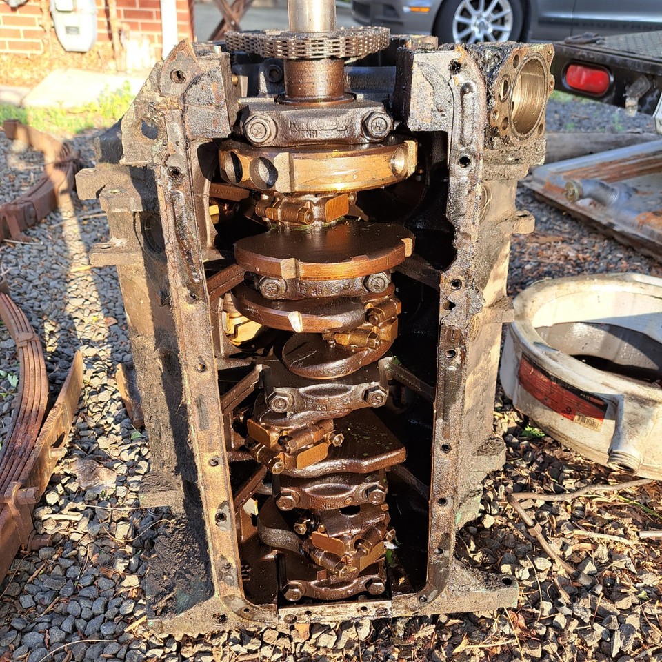 MOPAR DODGE PLYMOUTH 1966 383 COMMANDO SHORT BLOCK ENGINE CHARGER FURY ...