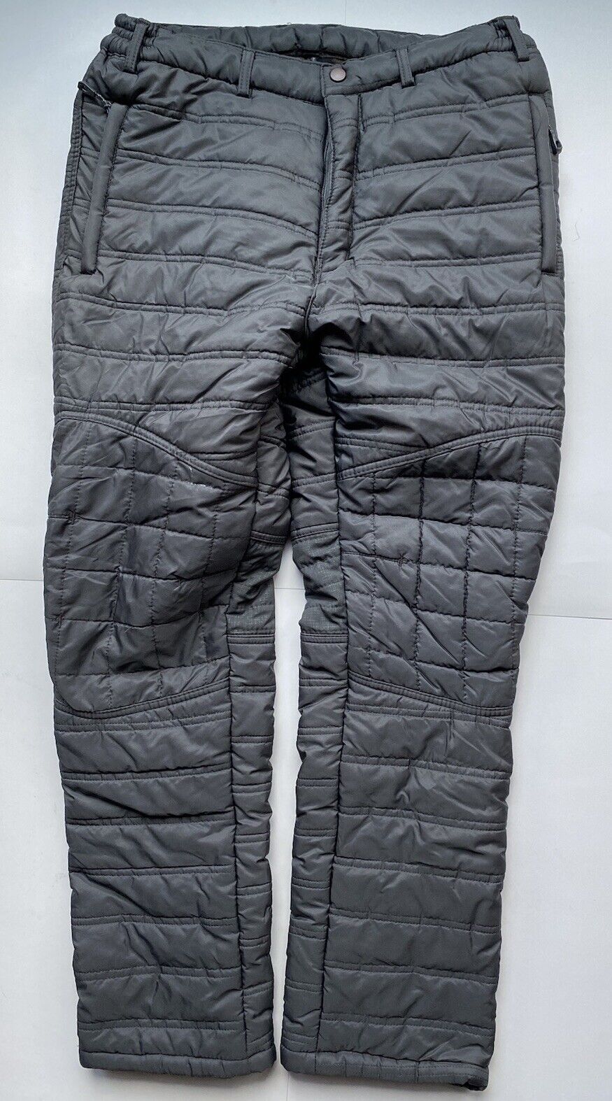 Wextreme Gray Snow Ski Skateboard Pants Mens Size 34 x 30 Ski Zipper Pockets
