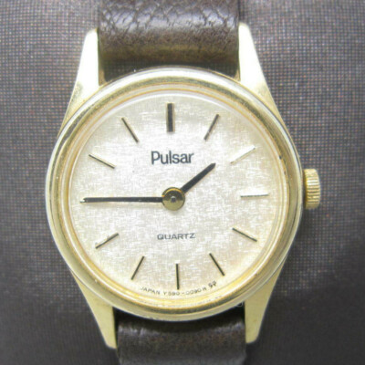 #ad Women#x27;s Pulsar Quartz Water Resistant Analog 20mm Dial Casual Round Watch C754 $13.98