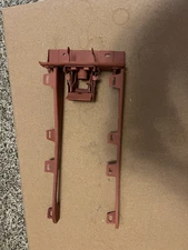 1966 FORD GALAXIE HOOD RELEASE AND SUPPORT BRACKET ASSEMBLY