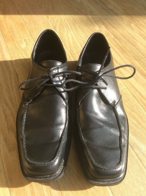 clarks mens black shoes