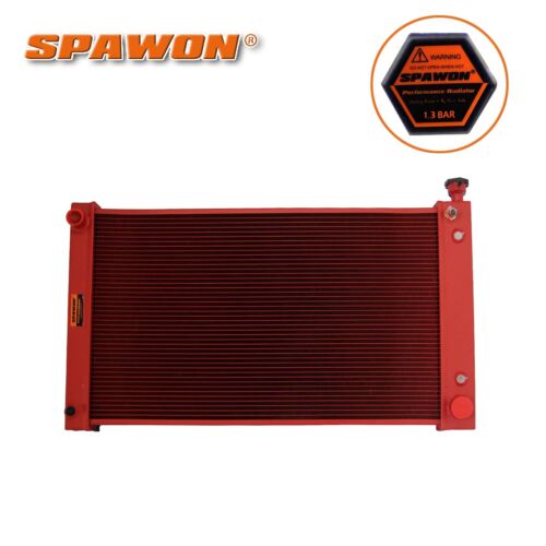 SPAWON Radiator For Chevrolet GMC C K R V Series Suburban 5.0L V8 1988-98 618 AT