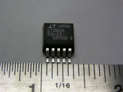 1 Linear LT1963AEQ-1.5#PBF 1.5V 1.5A Low Noise FTR LDO Regulators 5-Lead DD 
