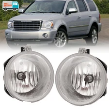 Roxx Pair Fog Lights For 2007-2009 Chrysler Aspen Driving Front Bumper Lamps L+R