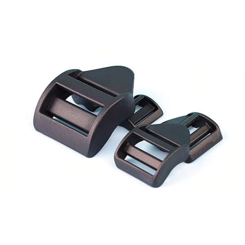 Black Plastic Ladderlock Rucksack Type Slide Buckle for Webbing 20,25,32,38,50mm - Picture 5 of 13