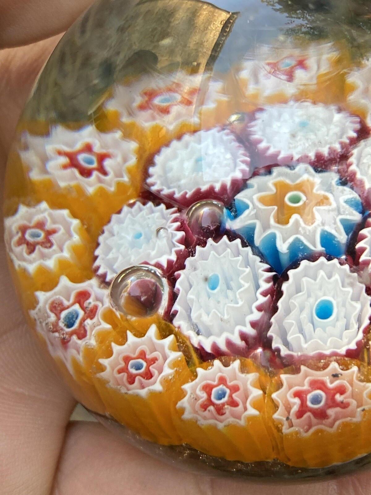 Ancien Presse Papier / Sulfure