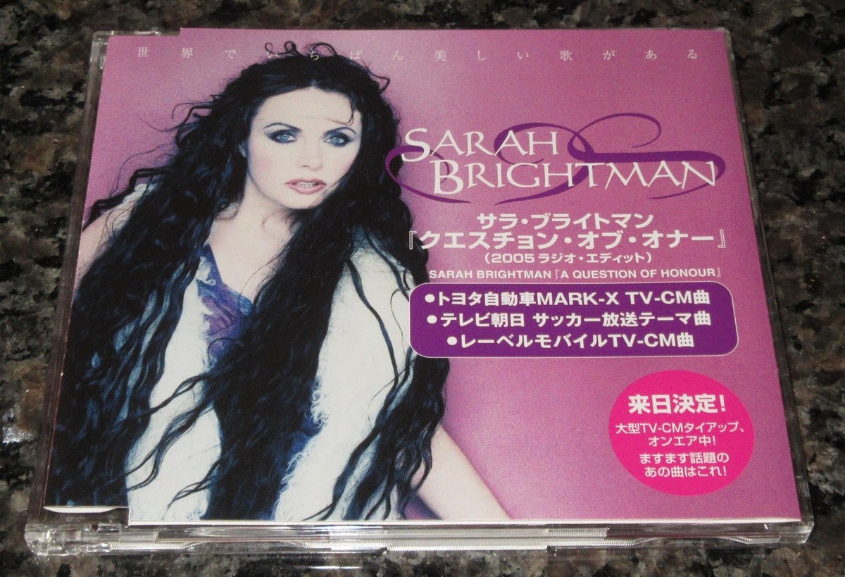Sarah Brightman JAPAN PROMO ONLY CD single A QUESTION OF HONOUR