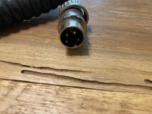 Pace Pathcom P5550 CB Mic Microphone 4 Pin DIN UNTESTED - Zdjęcie 5 z 6