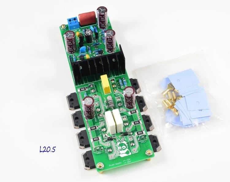 2pcs L20.5 Dual-Channel w HIEND UltraLlow Distortion Power Amplifier Board Kit  - Image 2 of 4