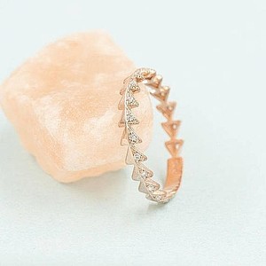 Rose Gold Wedding Band Curved Wedding Band Women Diamond Cluster Ring Unique Promise Multi Gift Bridal Anniversary Custom Fine Jewelry Ideas
