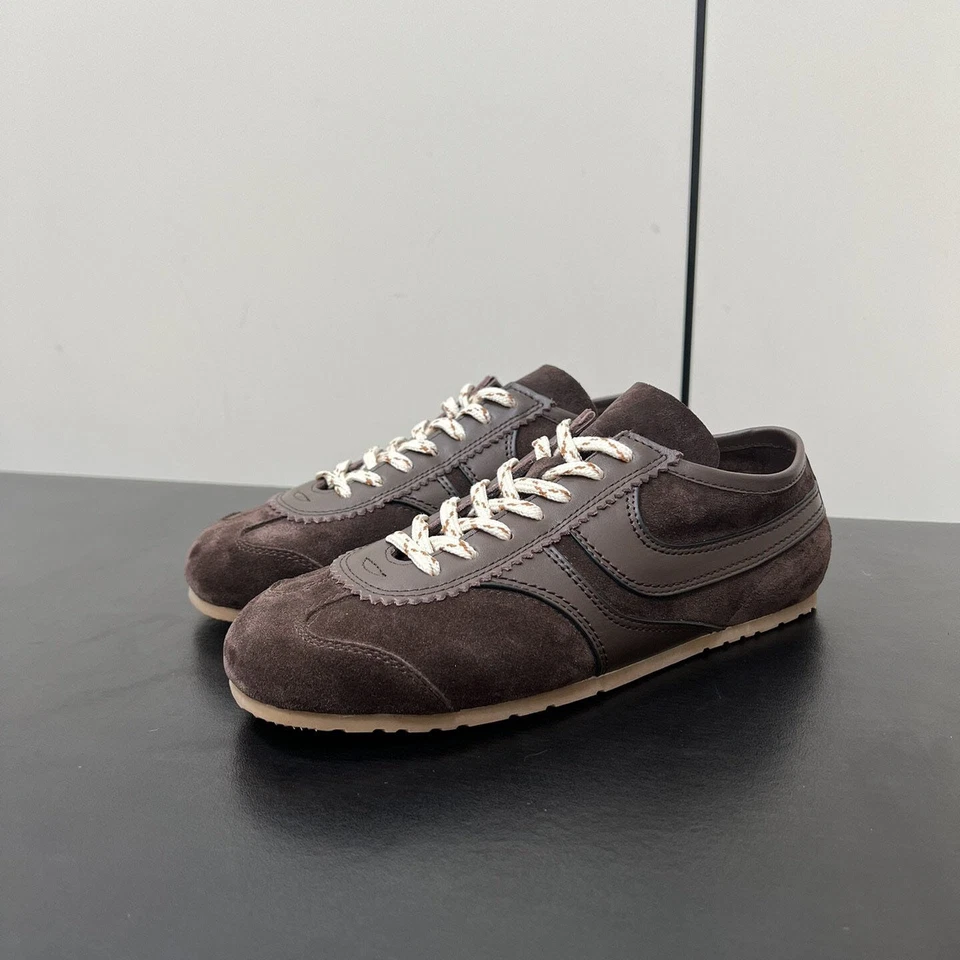 Tenis de cuero Dries VanNoten suela suave con cordones zapatos informales mujeres hombres zapatos Foto 2 de 4