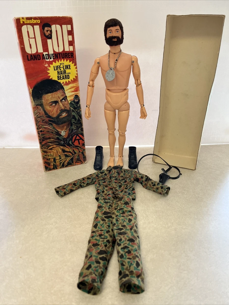 1970 Hasbro GI Joe Adventure Team LAND ADVENTURER 12 action figure 7401 NM