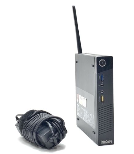 Lenovo ThinkCentre M93P Tiny i5-4570T 2.9GHz 12GB 500GB SSD Win10P PC WiFi A/C - Picture 4 of 9