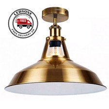 LEDSone  Flush Mount Ceiling Light Vintage Retro Farm House Lamps Light Fittings