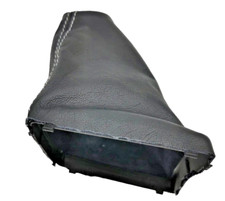 Schaltsack Echtes Leder Schwarz Und Rahmen Innen- Kunststoff für Ford Kuga MK1