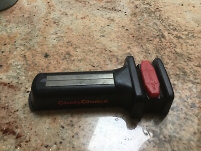 Chefs Choice Manual Diamond Hone Knife Sharpener 2 Stage -Used