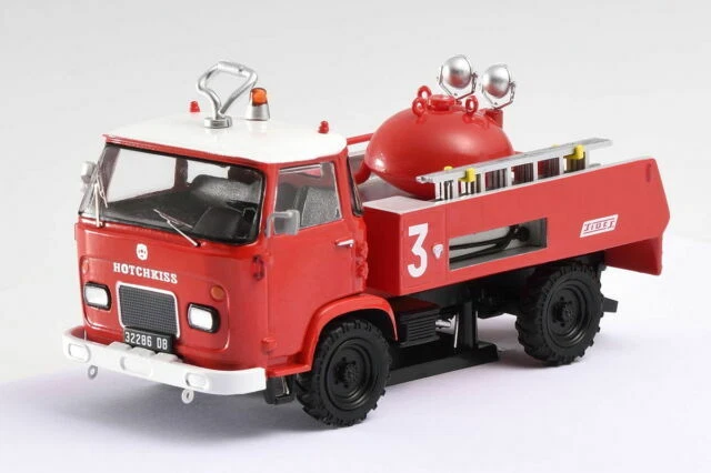 Véhicules de pompiers miniatures, 1:43