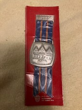 Vintage 1972 German Volksmarch Medal With Ribbon Frankfurt Romer Sealed