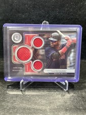 David Ortiz 2024 Topps Tribute Triple Relic Patch /199 Red Sox #TTR-DO