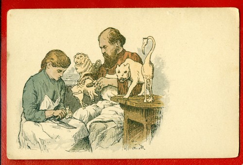 RUSSIA RUSSLAND BY A. MAKSIMOV VINTAGE POSTCARD 107