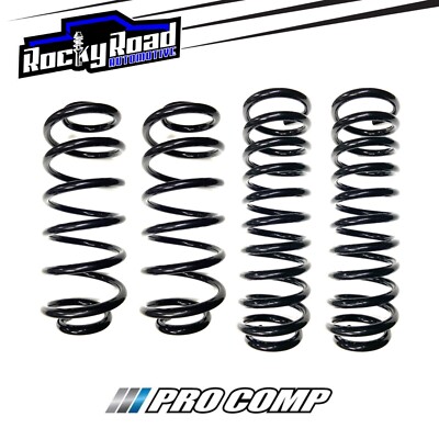 Pro Comp 4  Lift Coil Springs (Set of 4) for 2018-2024 Jeep Wrangler JL