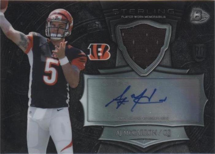 2014 Bowman Sterling A.J. McCarron #BSAR-AMC - 1 of 2