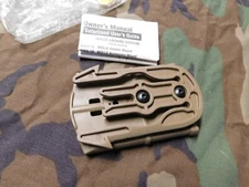 New Safariland 6004 MOLLE Accy  Mount Coyote MLS Quick Attachment ALS SLS System