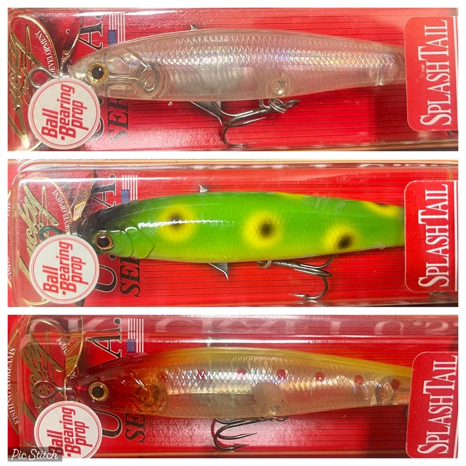 Señuelo Lucky Craft Splash Tail flotante 1/2 oz doble hélice Topwater - Elige el color Foto 4 de 4