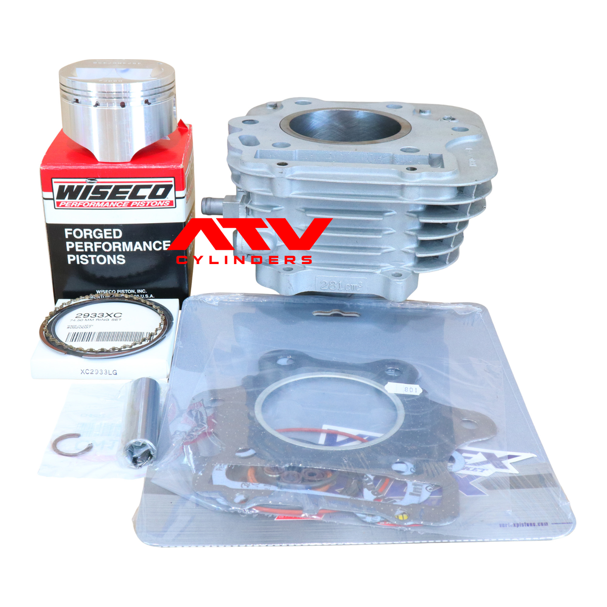 Genuine 93-08 Honda 300EX 300 EX Cylinder Jug Wiseco Piston