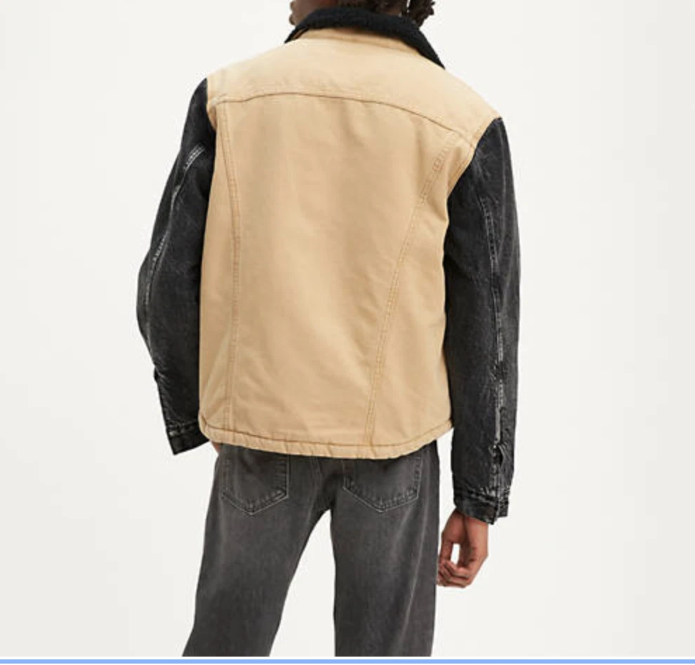 Levi s men s cotton store canvas commuter trucker