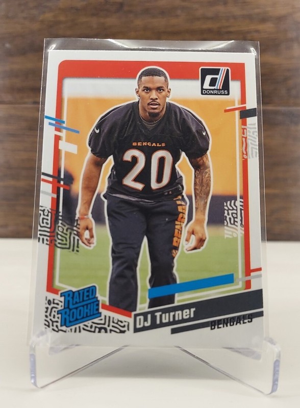 2023 Donruss #319 DJ Turner Rated Rookie RC Bengals