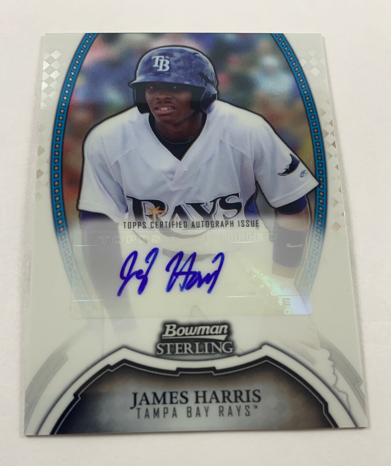 2011 Bowman Sterling James Harris Auto Card AR27 eBay