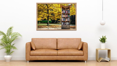 Herbstliche Leseecke - Bild gibt es als Download - gibt es nirgends zu kaufen!
