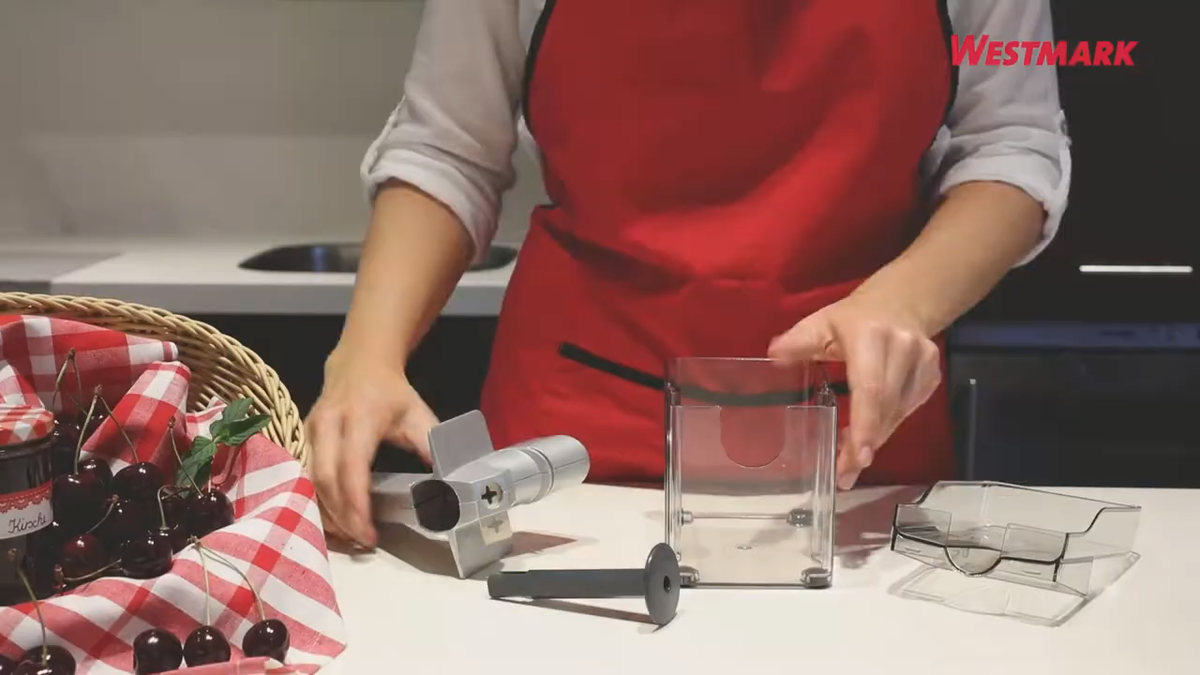 2 Stück 7-in-1 Kirschenentkerner - Manueller Entsteiner Mit 7 Zähnen Für Küche, Picknick & Camping