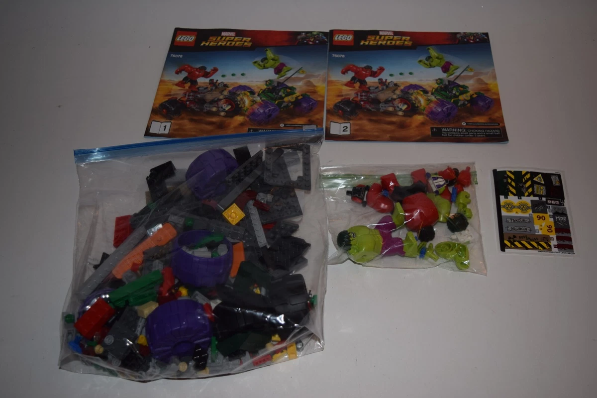 Lego 76078 - Marvel - Hulk vs Red Hulk, Lego 76078 Marvel S…