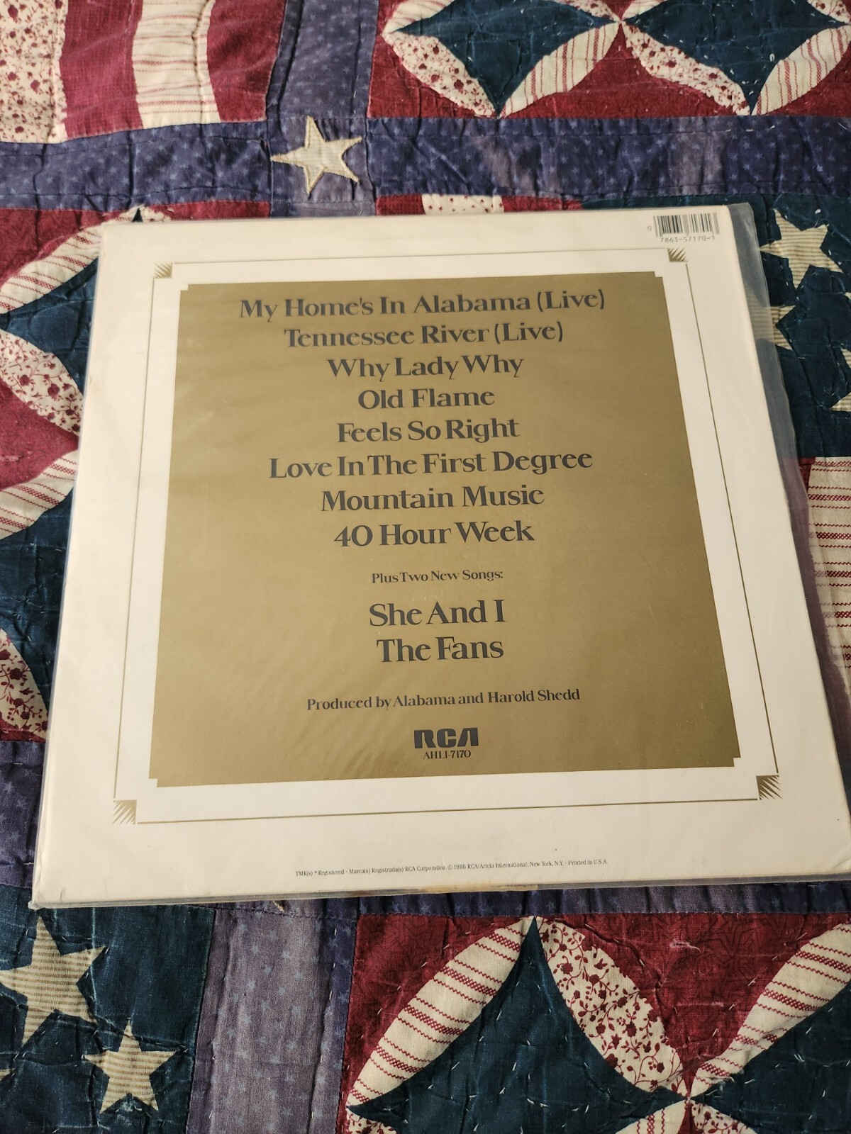 Alabama Greatest Hits Record Autographed! Picture 3 of 7