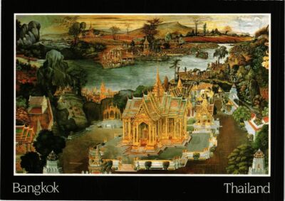 CPM AK THAILAND Thai mural painting in Temple of the Emerald Buddha (344444)