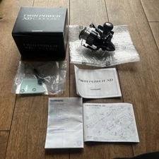 SHIMANO 21 Twin Power XD C3000HG Spinning Reel All-Round Used w/ Accessories