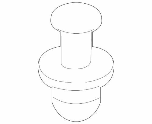 Retenedor del panel de la defensa delantera para Ford F350 2005-2016 (N/P 5C3Z17C756BB)