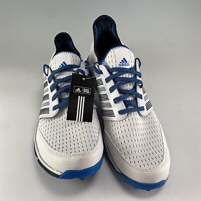 Adidas Climacool White Blue Spikeless Mesh Golf Shoes Mens Adidas Climacool White Blue Spikeless Mesh Golf Shoes Mens