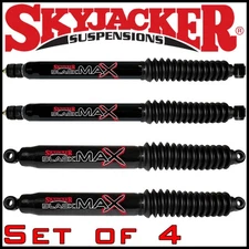 Skyjacker Black MAX Front Rear Shocks for 03-13 Dodge Ram 2500 3500 w/ 4-5" Lift